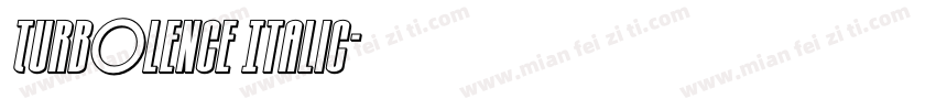 Turb0lence Italic字体转换